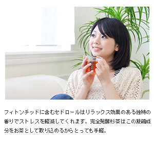 和のアロマ成分セドロール